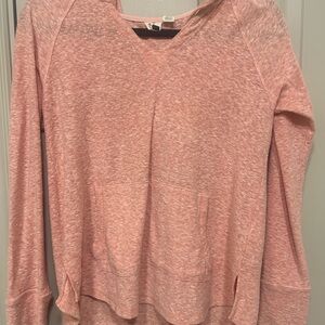 Roxy light weight peach Hooded Sweatshirt